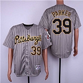 Pirates 39 Dave Parker Gray Cool Base Jersey Dzhi,baseball caps,new era cap wholesale,wholesale hats